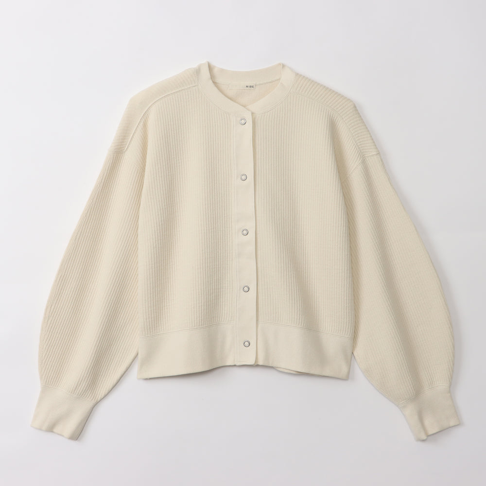 Raghetto Rib Cut and Sew Cardigan Knit Up