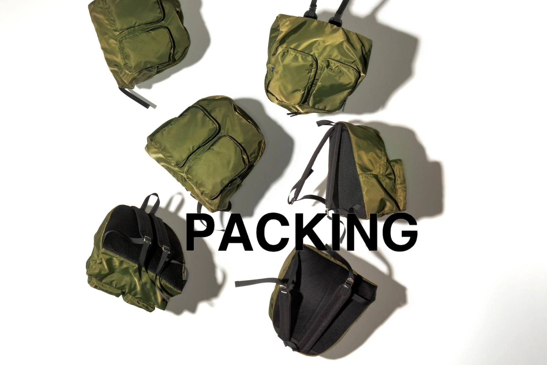 packing オファー リュック