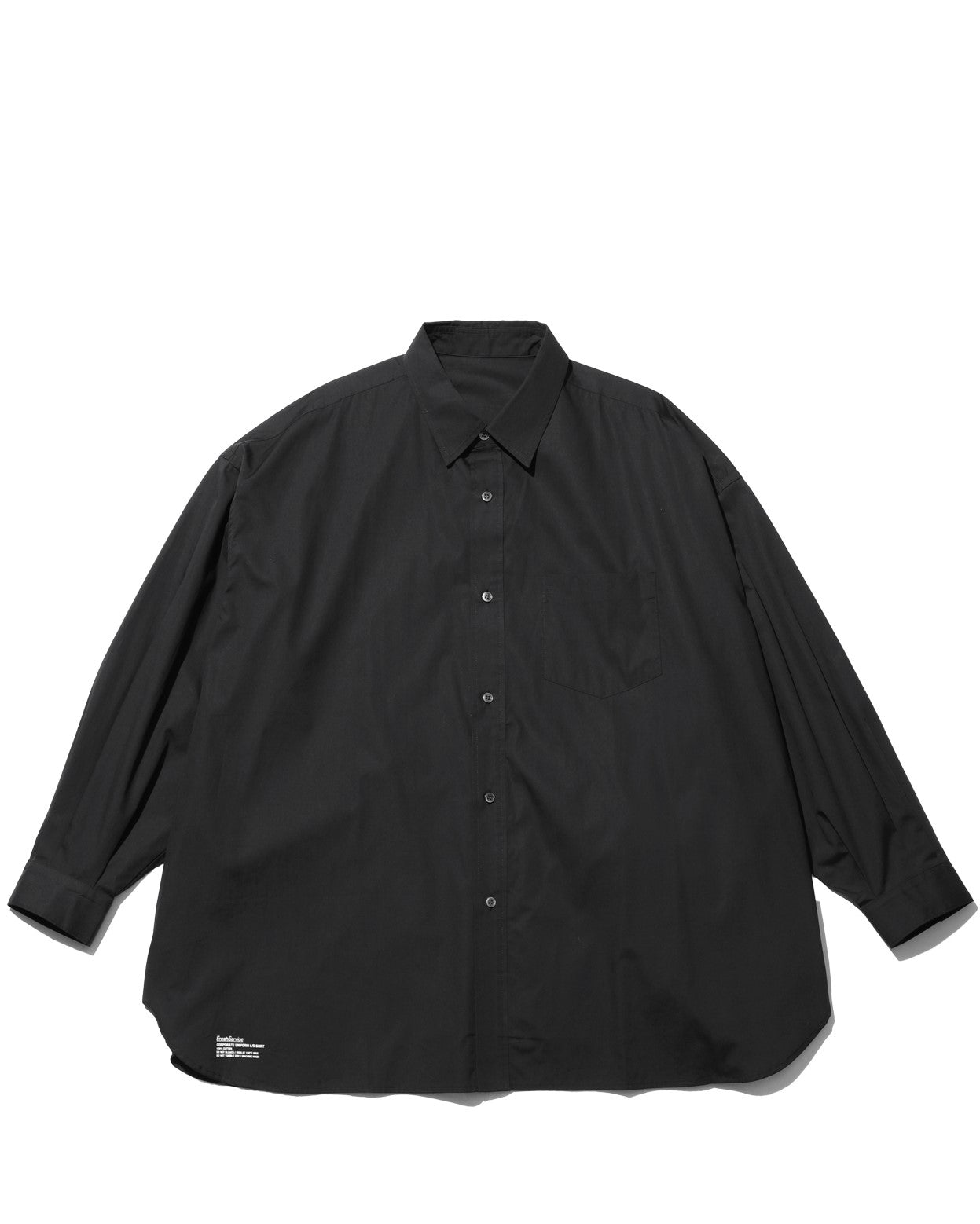 【FreshService】CORPORATE UNIFORM SS SHIRT FreshService / CORPORATE UNIFORM L/S SHIRT BLACK – CASDAY / キャスデイ