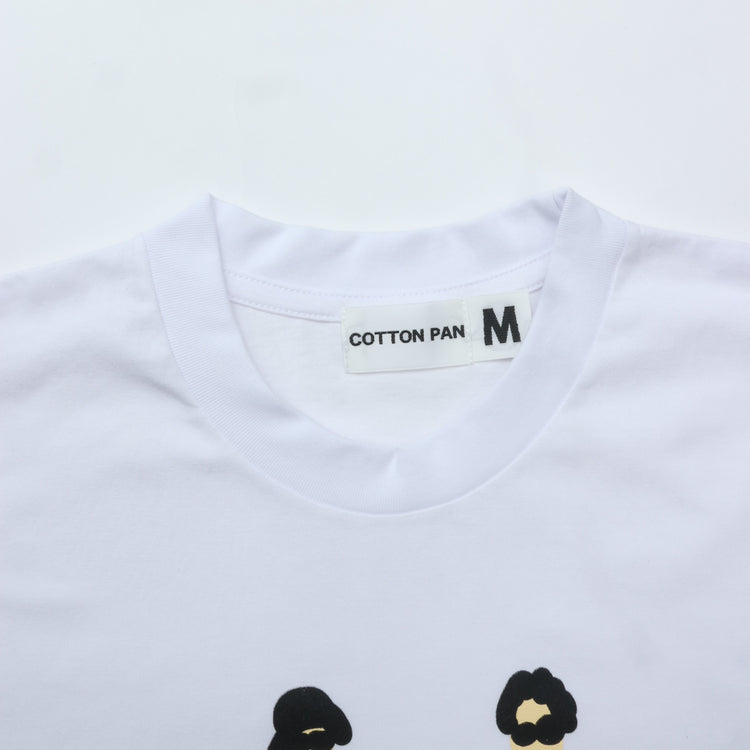 COTTON PAN / ありがとう/ロンTEE WHITE