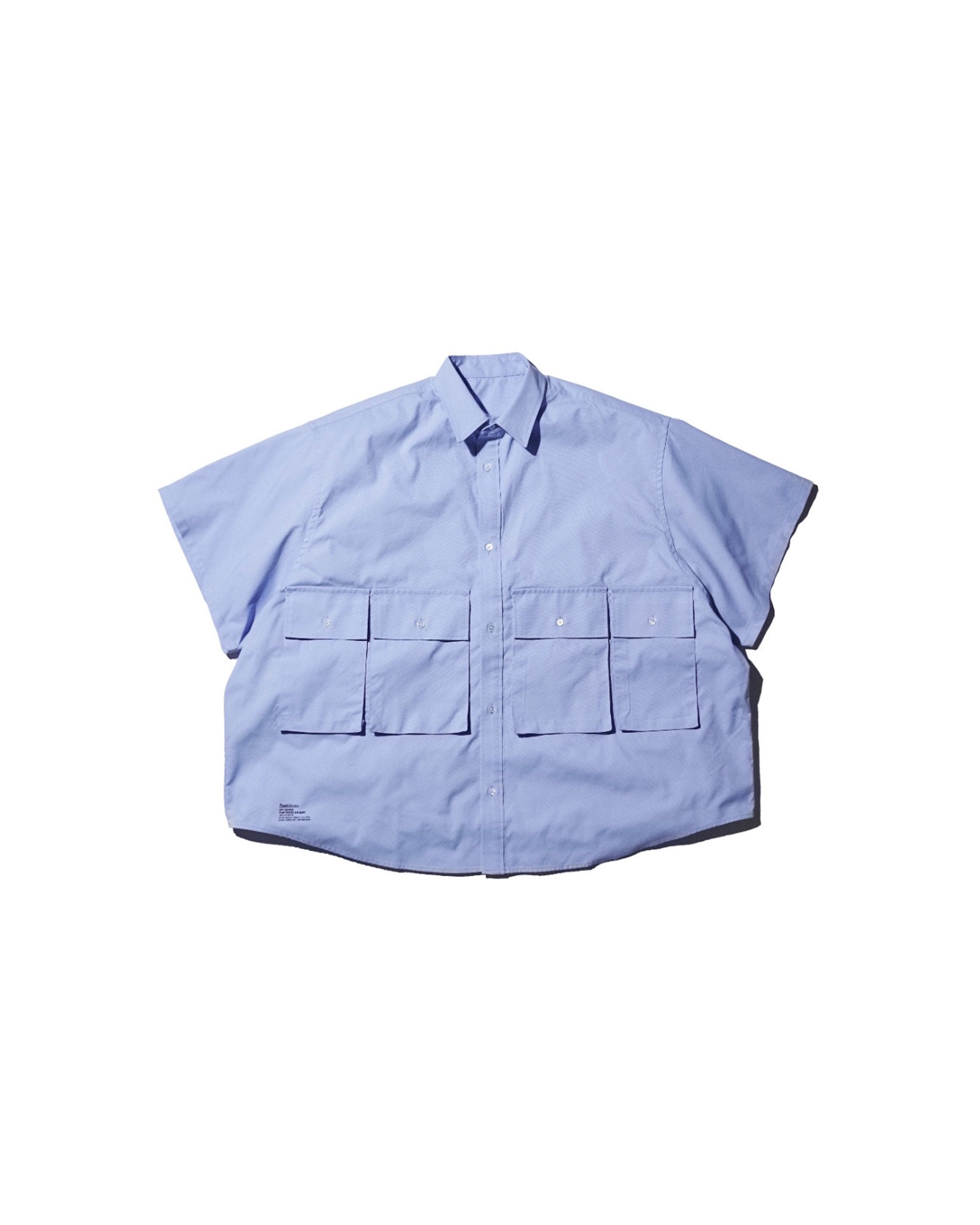 FreshService / DRY OXFORD FLAP POCKET S/S SHIRT BLUE – CASDAY