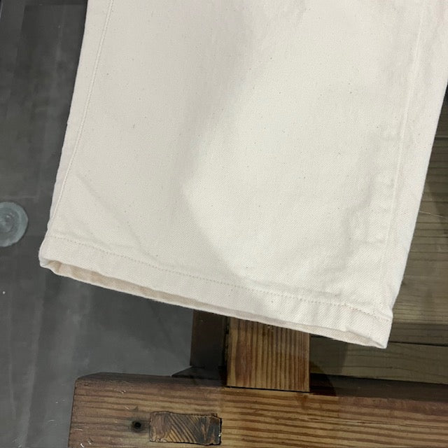 Ordinary fits / JAMES PANTS DENIM WHITE