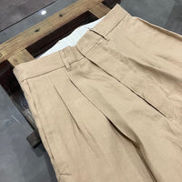 HAVERSACK / High waist 2 pleats wide pants