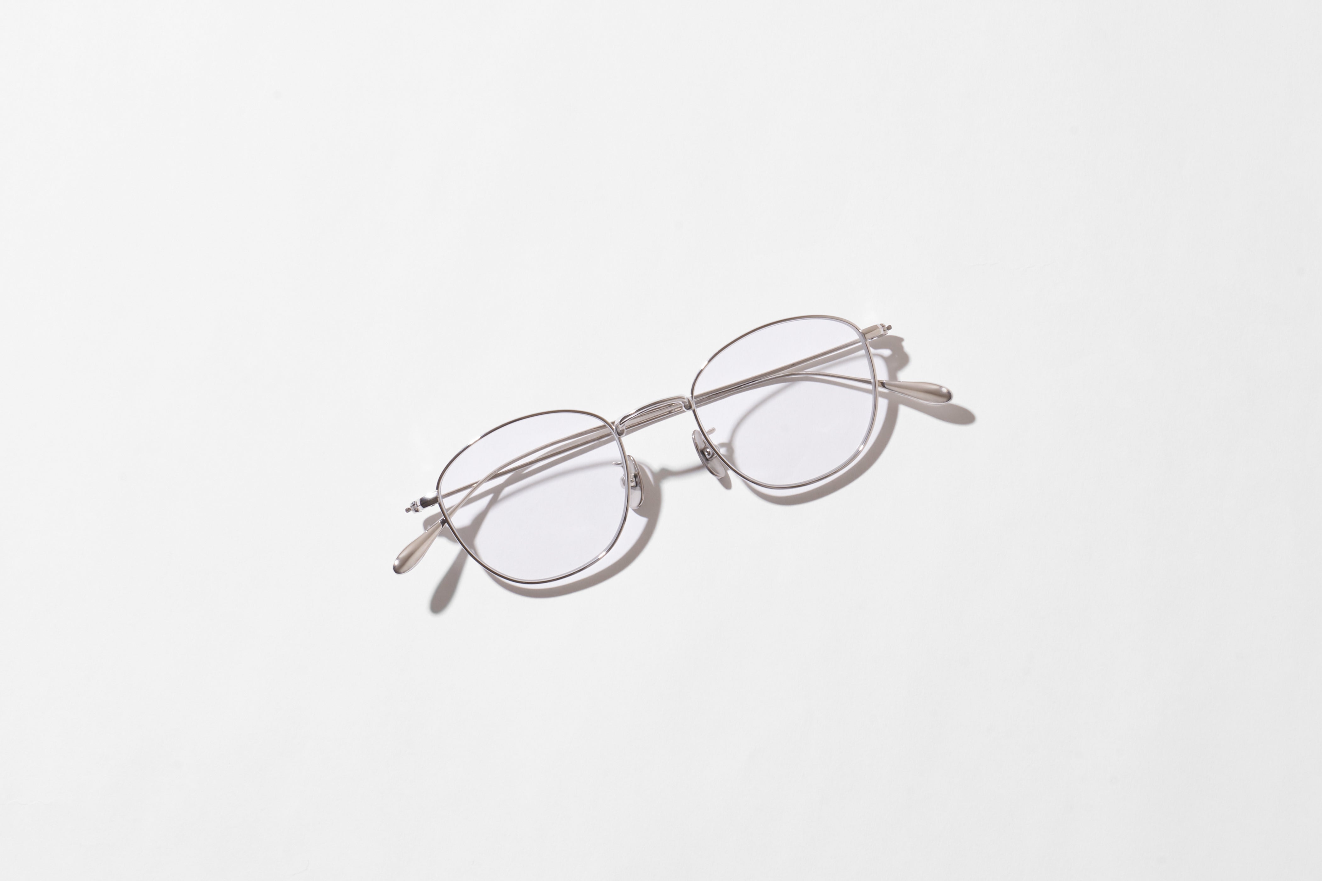 小物 NOCHINO OPTICAL KOUGETU#1 CLEAR to GREY NOCHINO OPTICAL KOUGETSU #1. PLUTINUM SILVER × CLEAR TO D.GREY (調