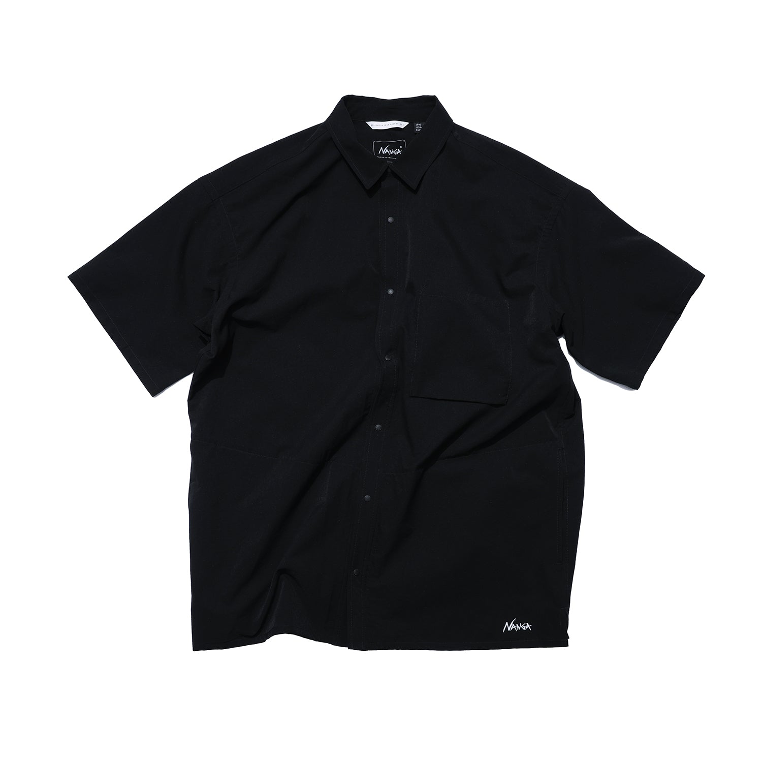 トップス [NANGA] DotAir COMFY S/S SHIRT NW2411-1E900_P.BLK_1.jpg?v=