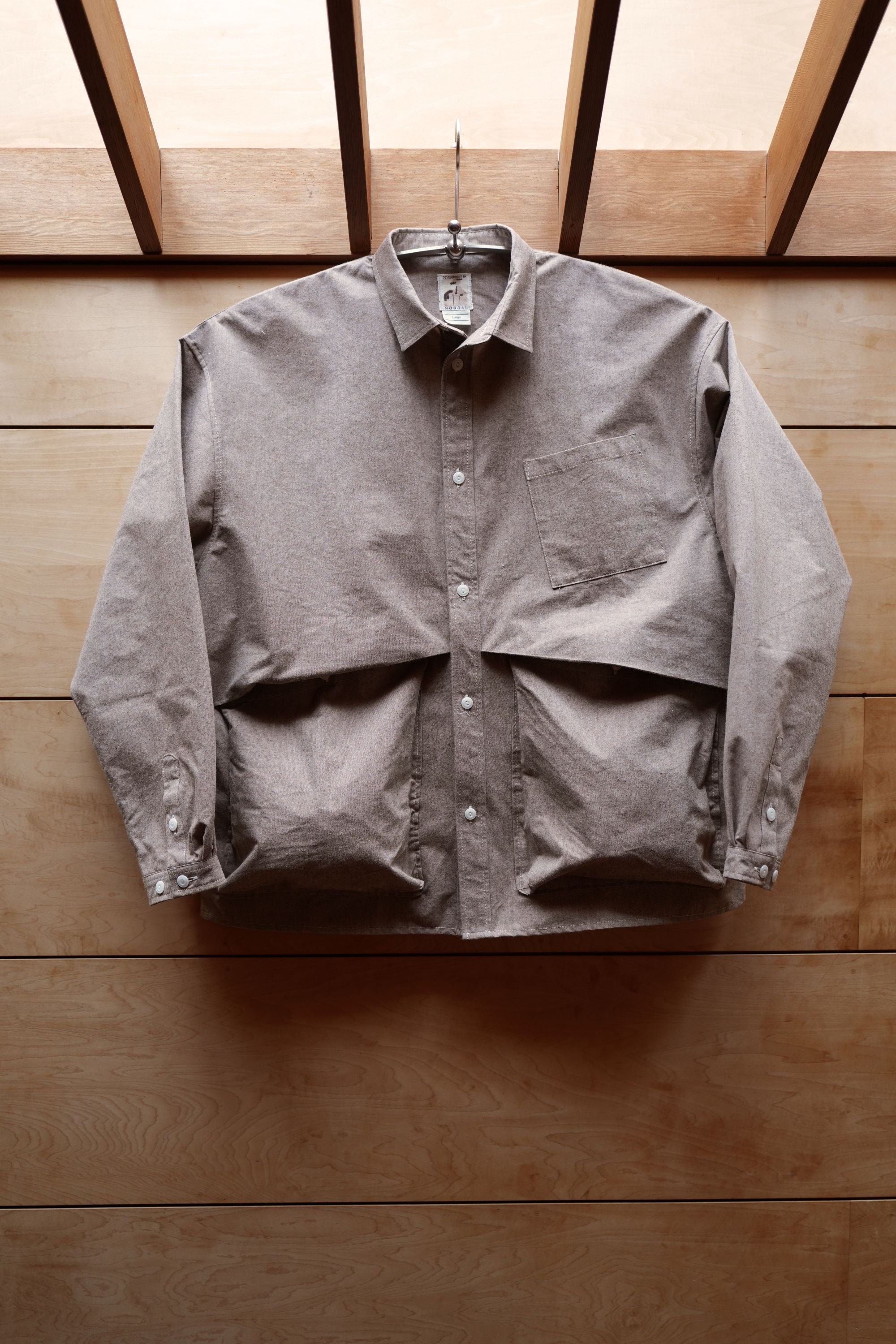 トップス noroll HWR Wool Weather Shirt XL NOROLL HWR WOOL WEATHER SHIRT – CASDAY / キャスデイ