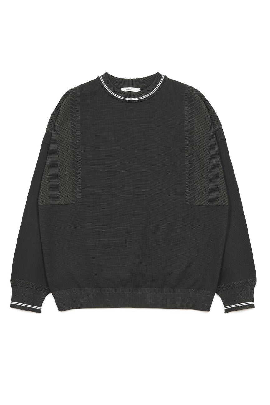 YASHIKI YSK-25AW-KN02 Shimobashira Knit BLACK – CASDAY / キャスデイ