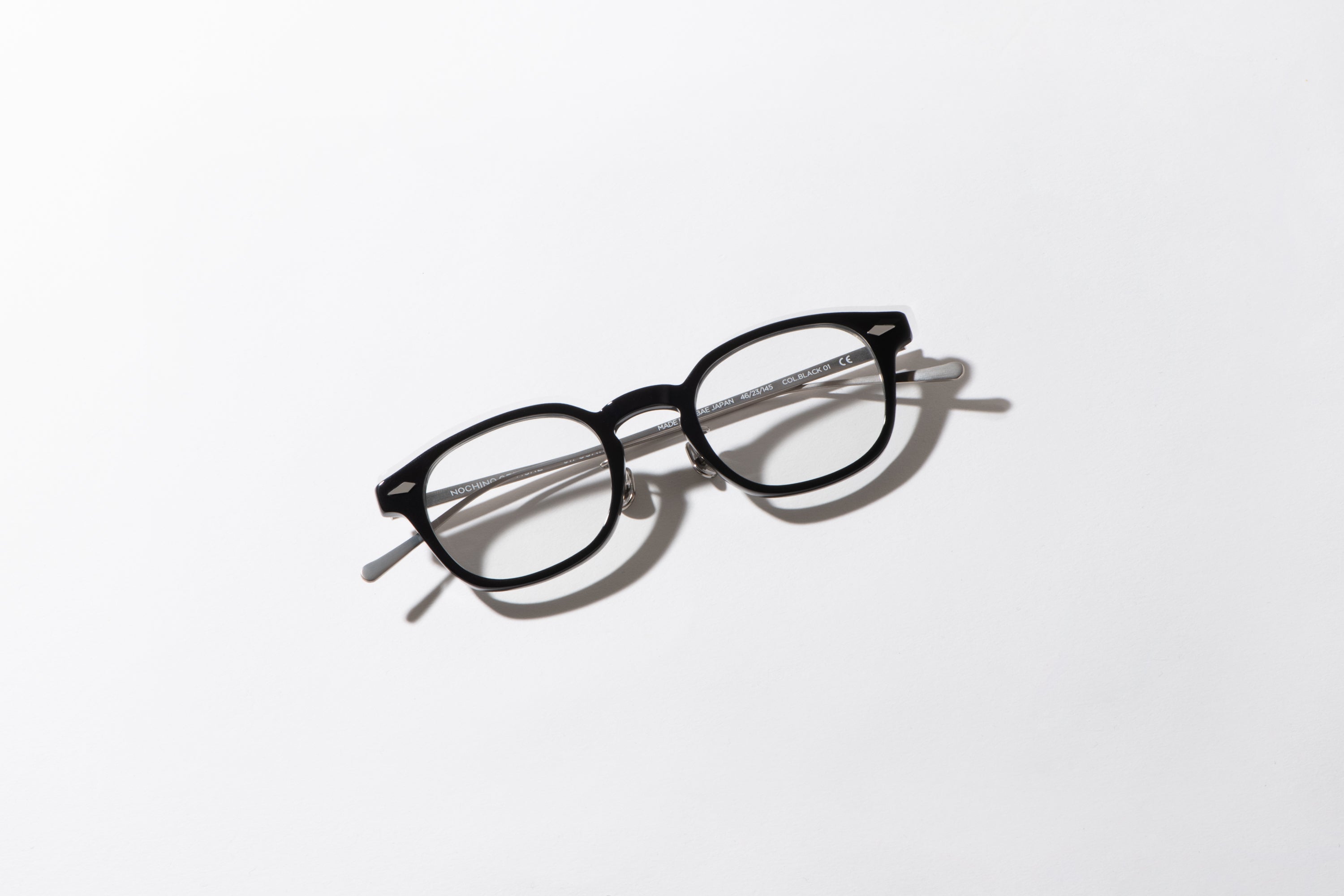NOCHINO OPTICAL JIFUSAN BLACK ×GREY調光モデル JIFUSAN #2. GLOSS BLACK × GREY GREEN to D.GREY (調光モデル
