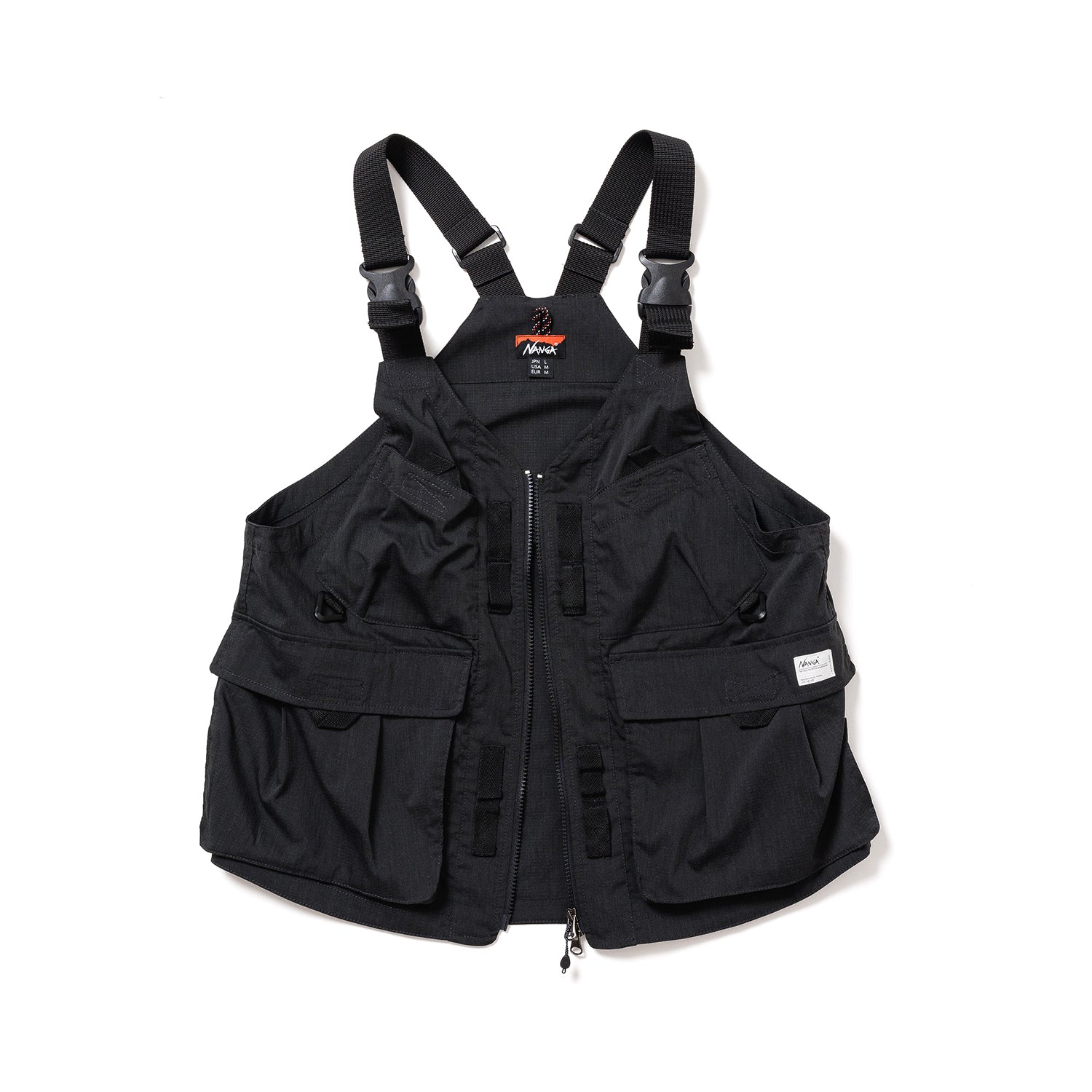 トップス notconventional fireman buckle vest OMOTEN2500-1C202A_BLK_1_M.jpg?