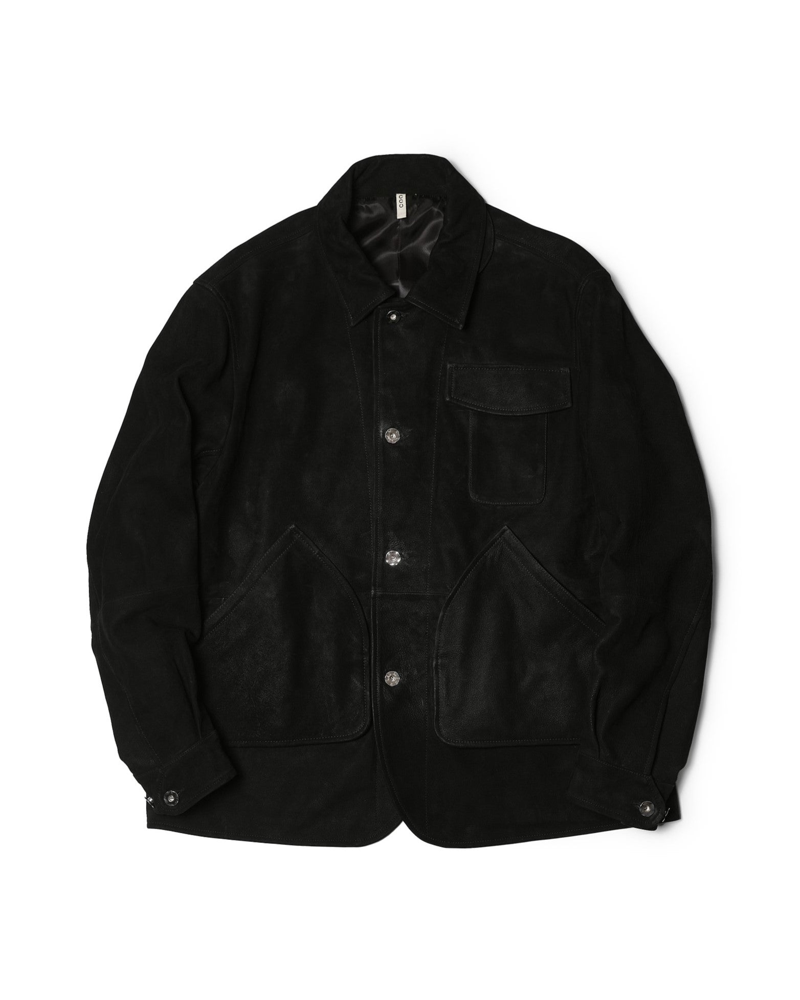 CCU HUNTING JKT COW NUBUCK BLACK – CASDAY / キャスデイ