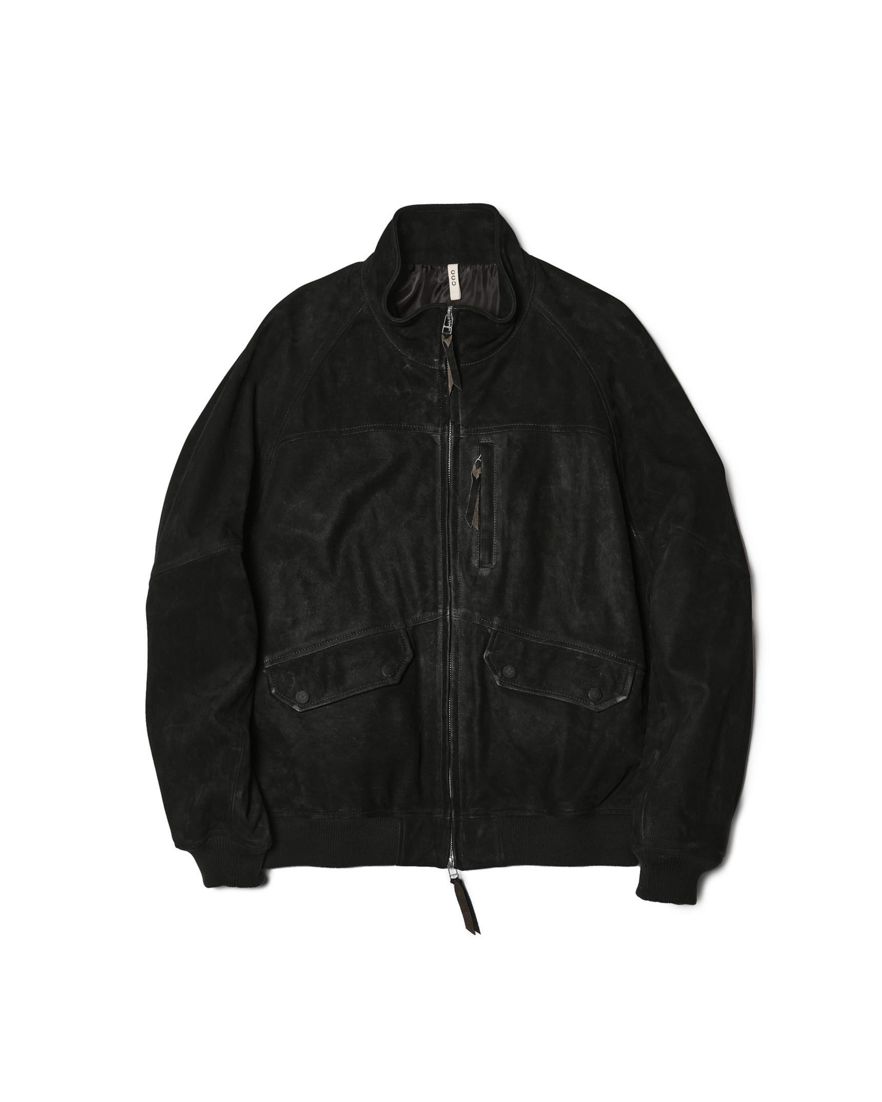 CCU HIGH NECK BLOUSON COW LEATHER – CASDAY / キャスデイ