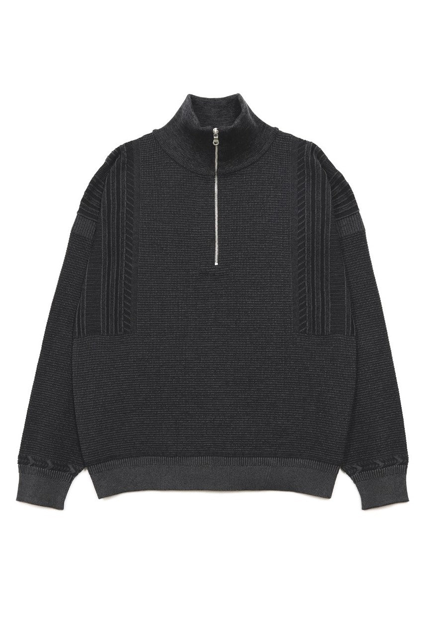 YASHIKI Fuyushigure Half Zip Knit （冬時雨） – CASDAY / キャスデイ