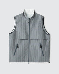 WILD THINGS / ゲッコーリバーシブルベスト GECKO REVERSIBLE VEST GREY