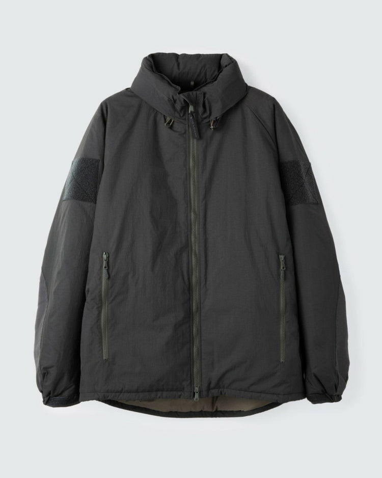 WILD THINGS / GRID FLEECE PULLOVER JACKET