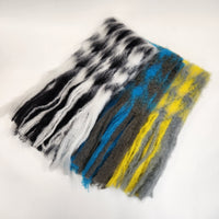 MANTAS EZCARAY / PATA DE GALLO Mohair stole