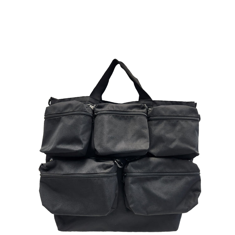 FADEN/ Chaos grid shoulder bag “006_Greenwood”