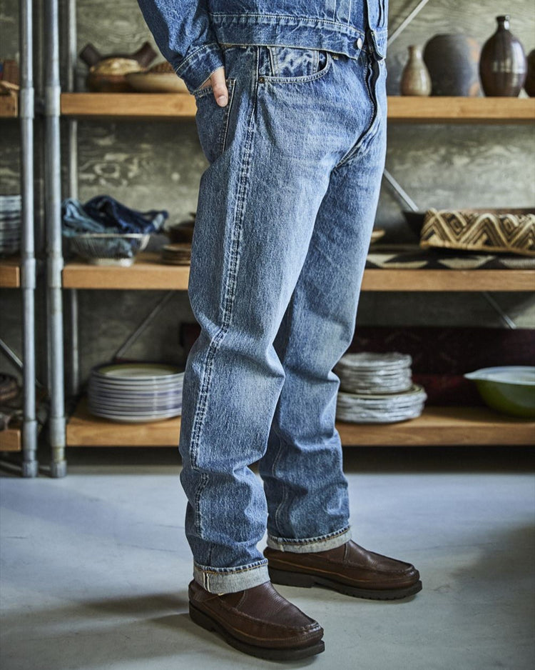 orslow / 105 STANDARD SELVEDGE DENIM 2YR WASH
