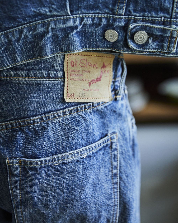 orslow / 105 STANDARD SELVEDGE DENIM 2YR WASH