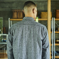 orslow / RELAX FIT WORK SHIRT BLACK CHECK