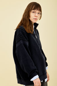 YASHIKI  Fuyushigure Half Zip Knit （冬時雨）