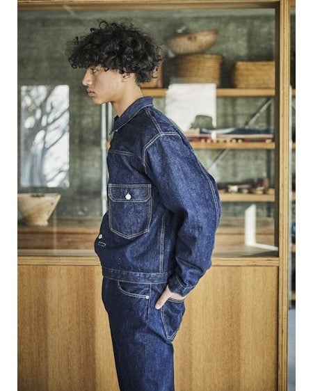 orslow / TYPE1 40'S PLEATED FRONT BLOUSE ONE WASH – CASDAY