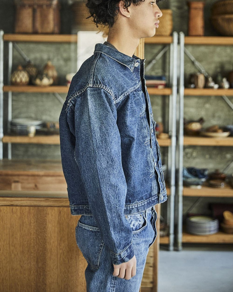 orslow   TYPE1 40'S PLEATED FRONT BLOUSE 2YR WASH