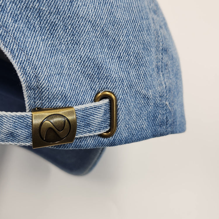 SUNNY SPORTS  / Newhattan / IIVY LEAGUE BASEBALL CAP-DENIM 33　PENNY/Lt.BLUE