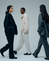 KANEMASA PHIL  36G Wool Stripe Trouser