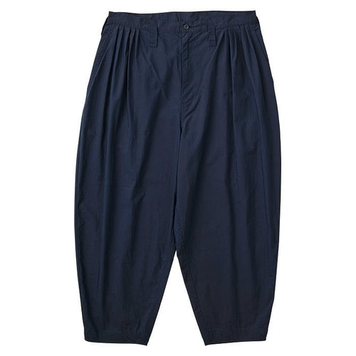 PORTER CLASSIC / POPLIN BEBOP PANTS NAVY