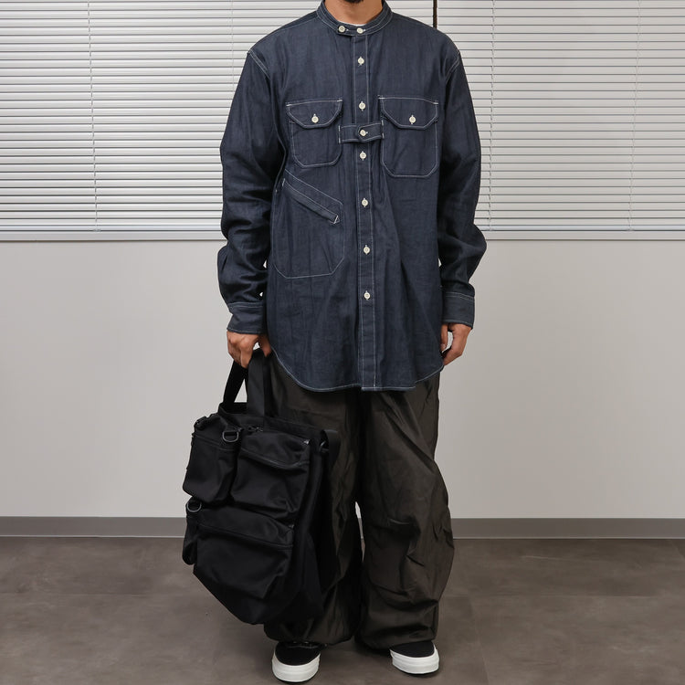 FADEN/ Chaos grid shoulder bag 「006_Greenwood」