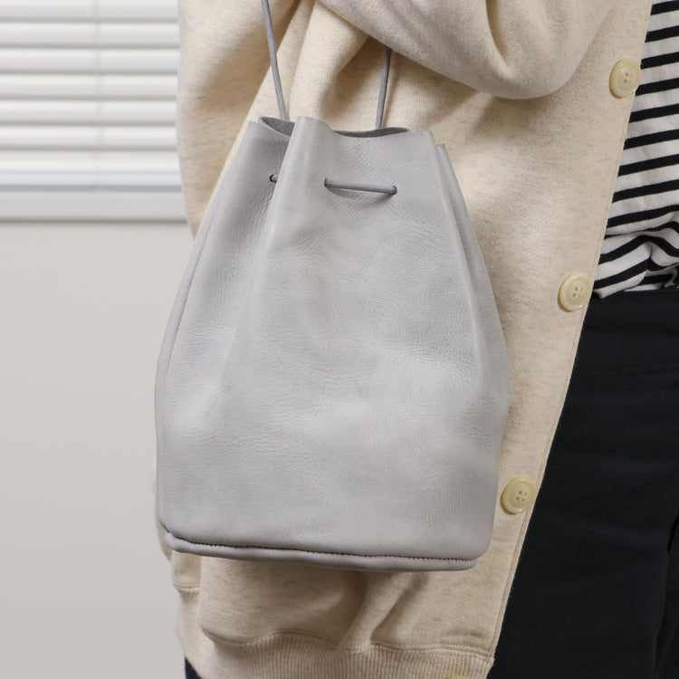 REEL/ drawstring bag（ドローストリング バッグ） S.GRAY