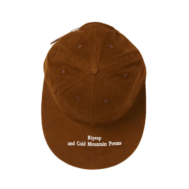 Riprap  SEMI LONG BRIM CAP "GITD" (21W CORDS) BROWN