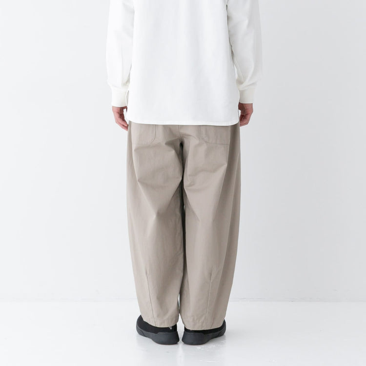 RINEN   16/1チノ オーバルパンツ R47602 クロ