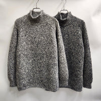 COOHEM / SILK MOHAIR MELANGE KNIT PULLOVER