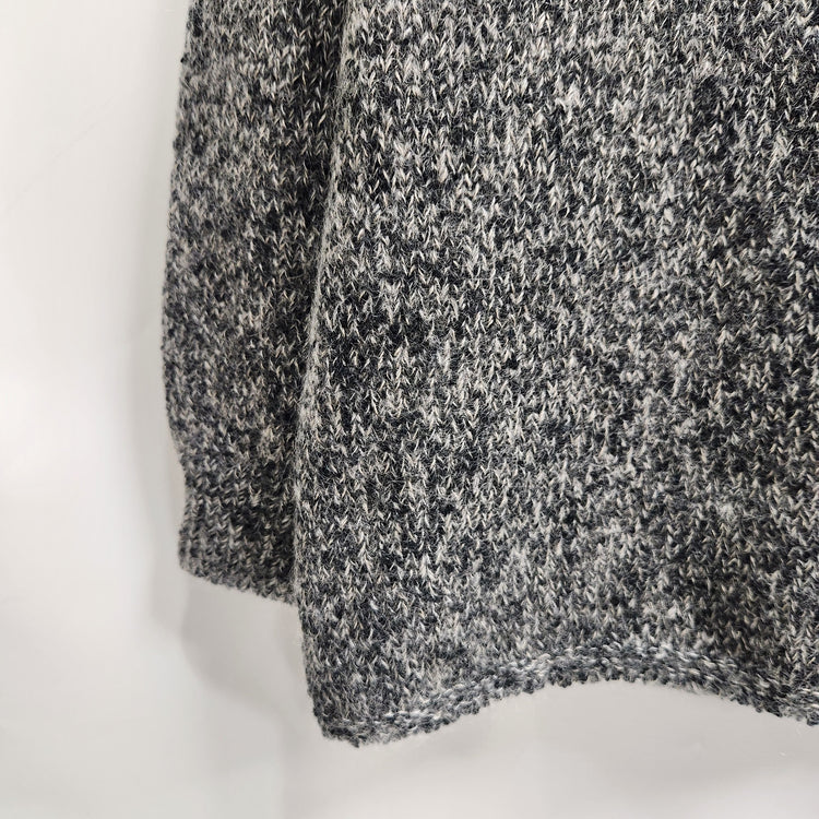 COOHEM / SILK MOHAIR MELANGE KNIT PULLOVER