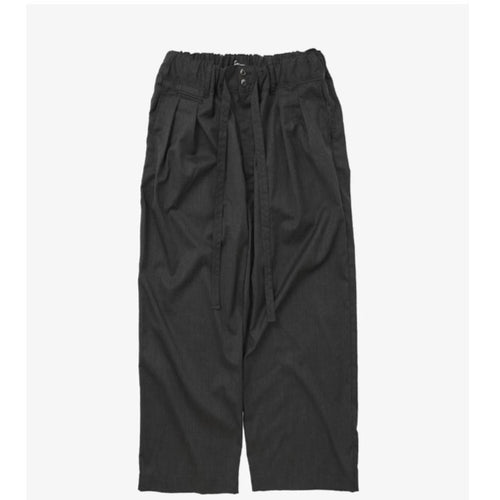 Sillage / hakama pants twill anthracite