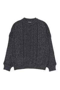 YASHIKI  Sekkei mohair Knit（雪景） BLACK YSK-25AW-KN11