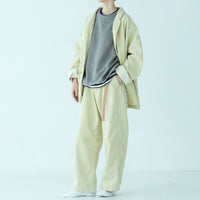 Ordinary fits / CORDUROY BELL PANTS IVORY