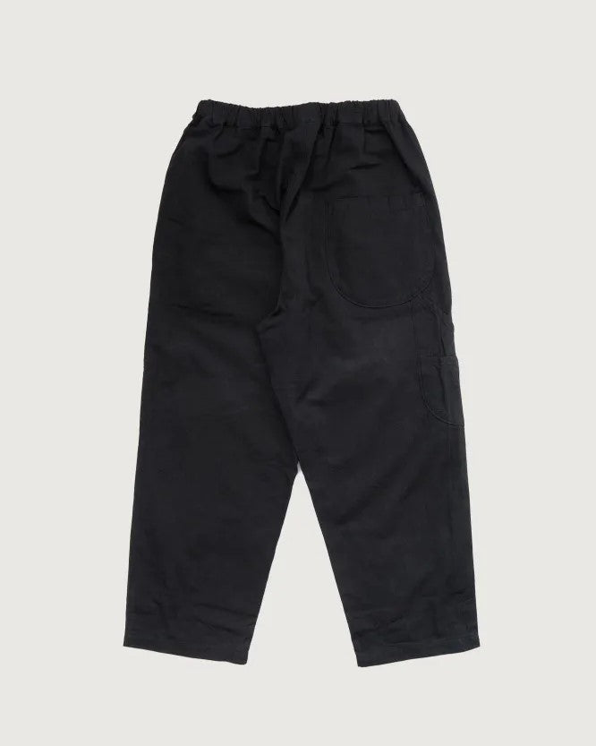 Ordinary fits  UNIFORM PAINTER PANTS BLACK
