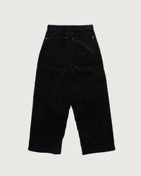 Ordinary fits  CORDUROY BELL PANTS BLACK