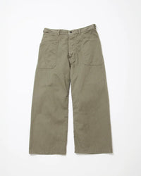 FATIGUE SLACKS  FP015 UTILITY NAVY SLACKS  Light OG w Bio-wash