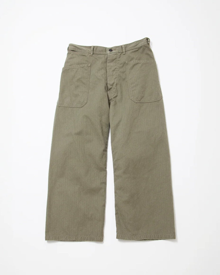 FATIGUE SLACKS  FP015 UTILITY NAVY SLACKS  Light OG w Bio-wash