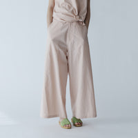 MEYAME / SIDE LINE WIDE PANTS (CHINO) PINK