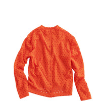 MEYAME / FRONT & BACK LACE PULLOVER　ORANGE