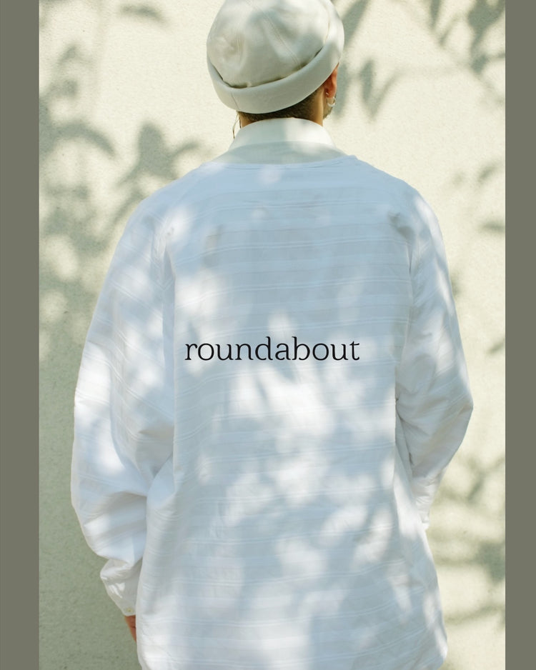 roundabout / Sashiko Roll Cap / Black RA24AW-AC02