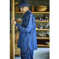 orslow / SUPIMA 100/2 LINEN DUNGAREE WORK SHIRT