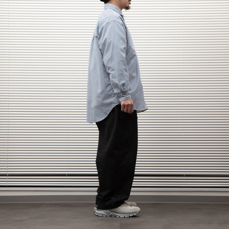 BURLAP OUTFITTER/  L/S B.B.SHIRT STRIPE WHITE/BLUE