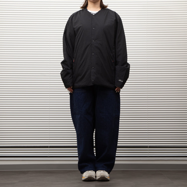 NANGA /NO COLLAR SOFT DOWN CARDIGAN/ノーカラーソフトダウンカーディガン