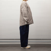 NANGA /NO COLLAR SOFT DOWN CARDIGAN/ノーカラーソフトダウンカーディガン BEIGE