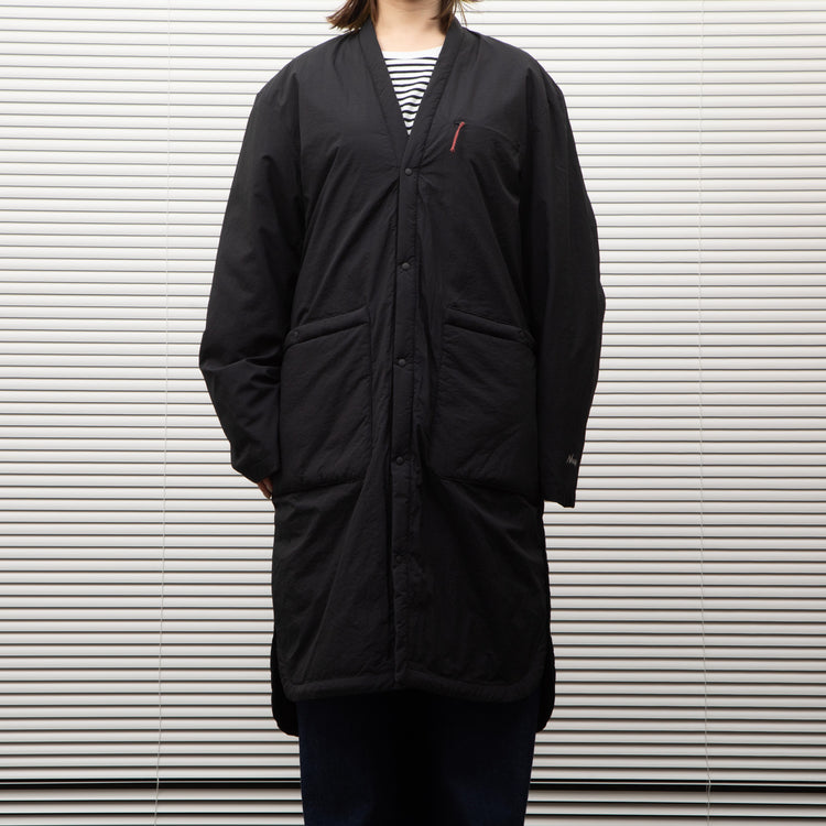 NANGA /NO COLLAR SOFT DOWN COAT(UNISEX)/No collar soft down coat